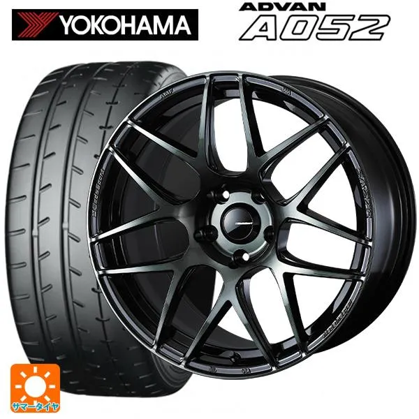 トヨタ GRヤリス(PA系)用 255/35R18 94Y XL ヨコハマ アドバン A052 正規品 ウェッズスポーツ SA27R