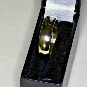 【送料無料】ネックレス 9ctバーミンガムボックスサイズocast solid 9 ct gold ring, full uk hallmark birmingham assay, gift box size o,