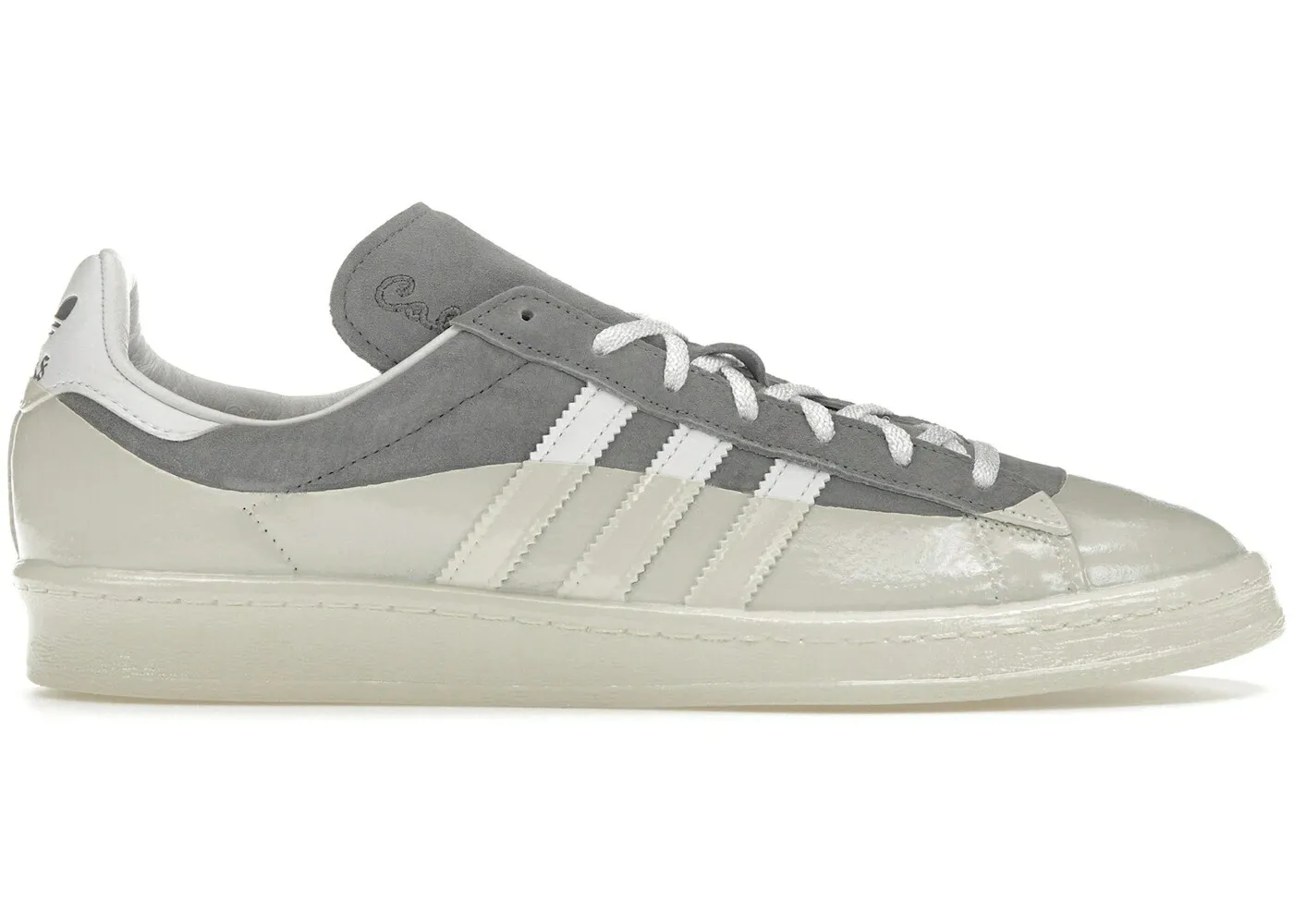 アディダス キャンパス 灰色 グレー 白色 ホワイト スニーカー メンズ ADIDAS CAMPUS 80S CALI THORNHILL DEWITT GREY / GREY CLOUD WHITE OFF WHITE