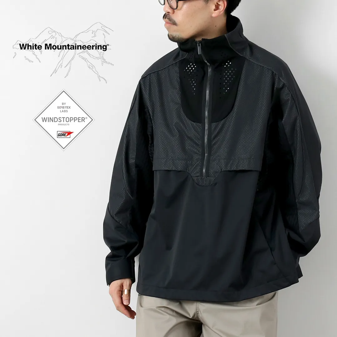 WHITE MOUNTAINEERING（ホワイトマウンテニアリング） ウインドストッパー プルオーバー アウター / メンズ 防風 透湿 耐水 GORE-TEX WINDSTOPPER
