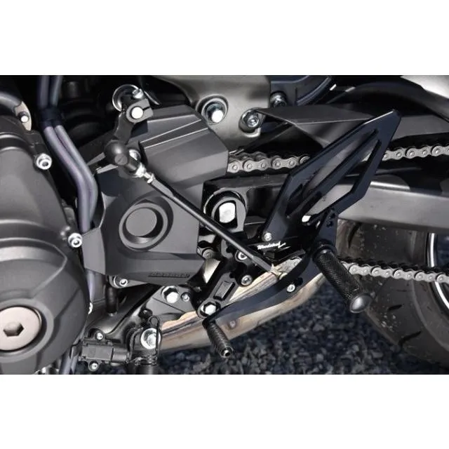 WOODSTOCK ウッドストック バックステップキット カラー：オールシルバー MT09 YAMAHA ヤマハ バックステップ ステップ 足回り