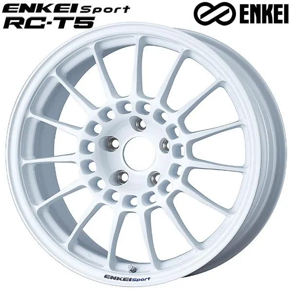 オールシーズンタイヤ ホイール4本セット 225/60R17インチ 5H114 ENKEI エンケイ スポーツ RC-T5 WHT クムホ ソルウス 4S HA32 SUV