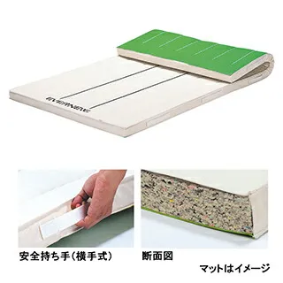 【送料別途】エバニュー(EVERNEW) 指導ライン入り120×240×6 EKM402