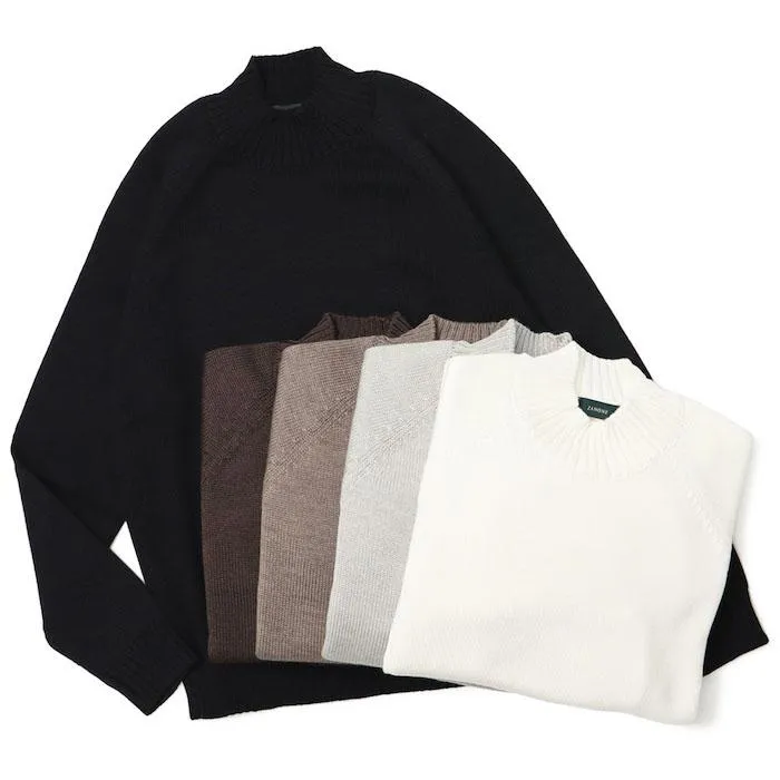 ザノーネ / ZANONE / モックネック ニット / ウール / 5ゲージ 5G / NEW FIT / 810128-ZR229 / 返品・交換可能