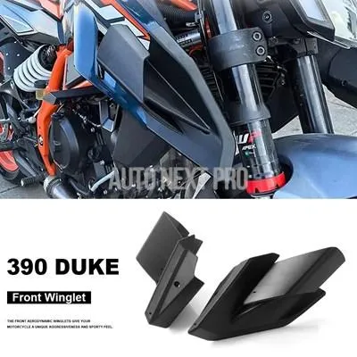 【並行輸入品】ウィングレットスポイラー サイドウィンド ABSフロントフェアリングプロテクター バイクアクセサリー 390 デューク390 デューク390 2014