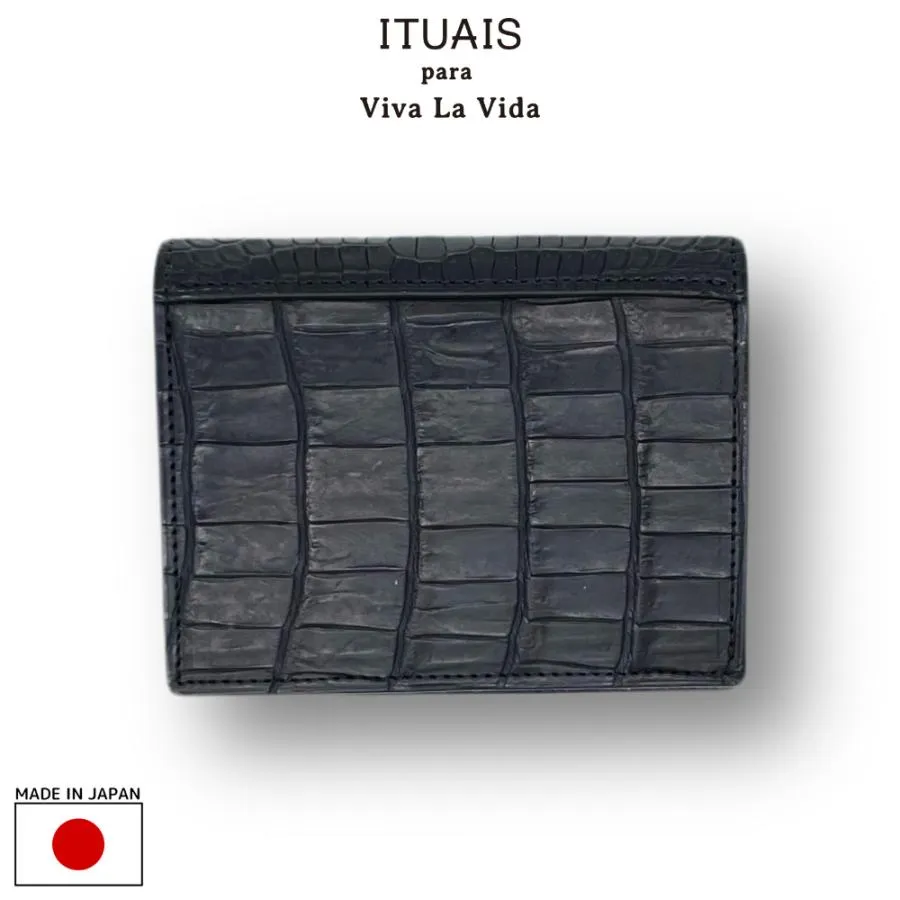 ITUAIS イトゥアイス H.C.P POROSUS Card Holder-BLACK-#2