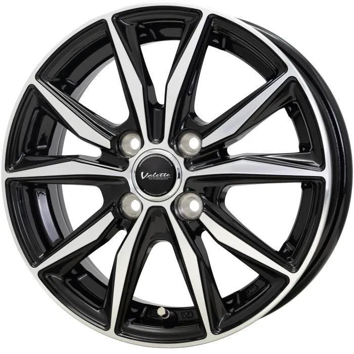 業販品 TOYO CELSIUS 155/65R14 75T Valette Sting ブラックポリッシュ 14インチ 5J+38 4H-100 夏用 4本