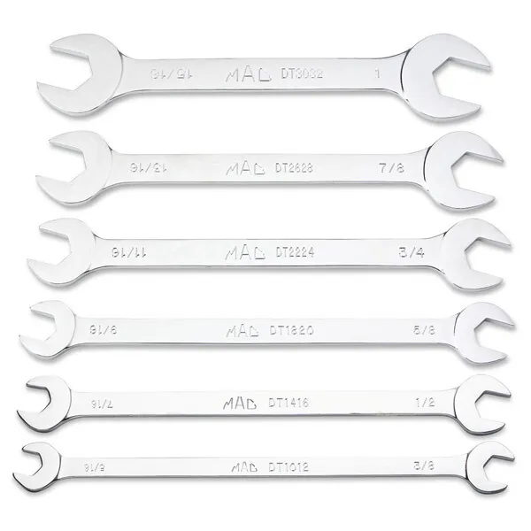 MAC TOOLS（マックツールズ） 6Pc. インチ薄型スパナセット SDT6PT