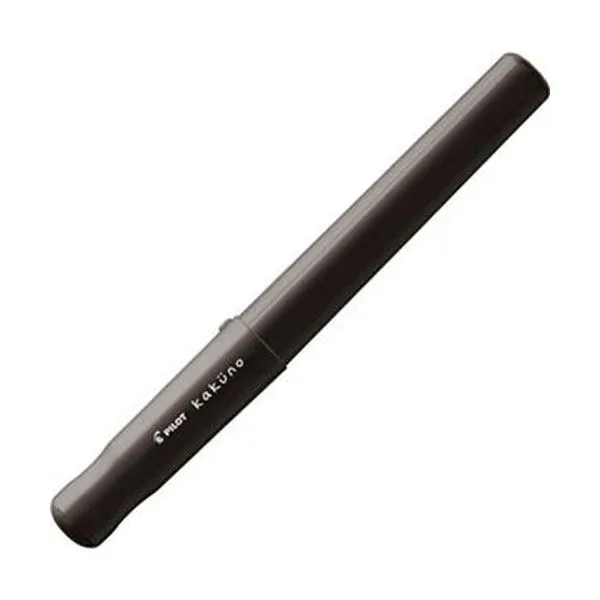 【送料無料】（まとめ）パイロット 万年筆kakuno（カクノ）細字 グレー FKA-1SR-GYF 1本【×10セット】