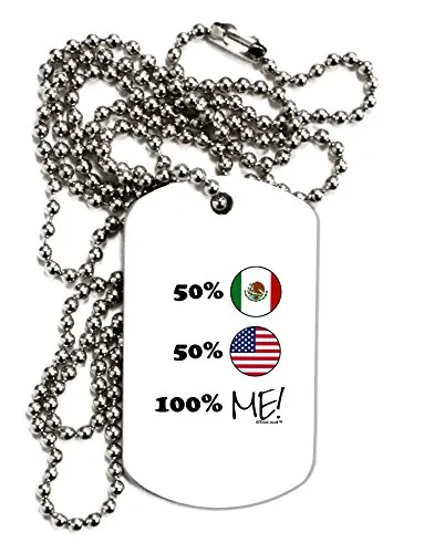 【中古】【未使用・未開封品】TooLoudメキシコアメリカ100?% Me大人用犬タグチェーンネックレス