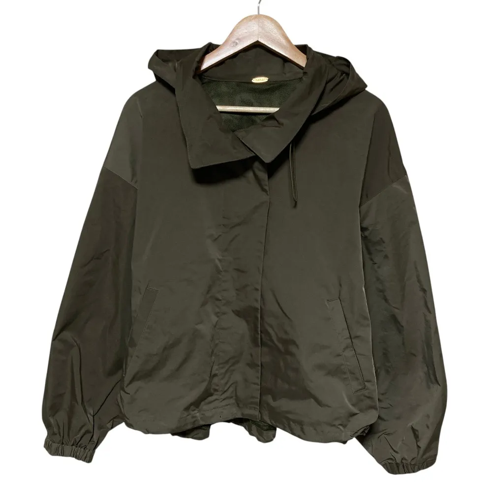 【中古】美品 25AW MUSE de Deuxieme Classe ミューズ ドゥーズィエムクラス WASHED STAND ZIP ブルゾン ジャケット 25010500403030 F カーキ レディース Luxs ブランド古着のリュクス