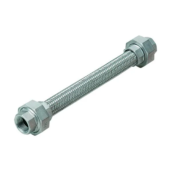 NFK 標準ユニオン式フレキシブルホース(カラー式) ユニオン NK-1000/SUS304-15A-1500L 1本
