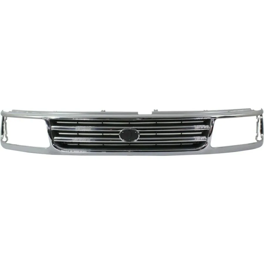 【並行輸入品】popxsdo Grille Assembly Chrome With Painted Insert With Headligh