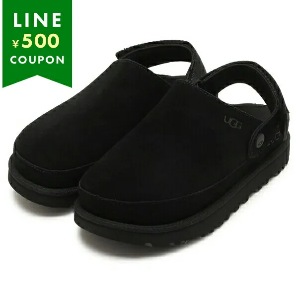 UGG サンダル 厚底 ゴールデングロウ アグ レディース クロッグ スライドグロー サボ ブラック 1138252 BLK