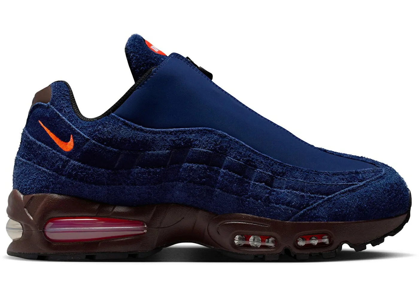 ナイキ マックス 青色 ブルー クリムゾン エアマックス スニーカー メンズ NIKE AIR MAX 95 ZIP SP LOYAL BLUE / LOYAL BLUE HYPER CRIMSON EL