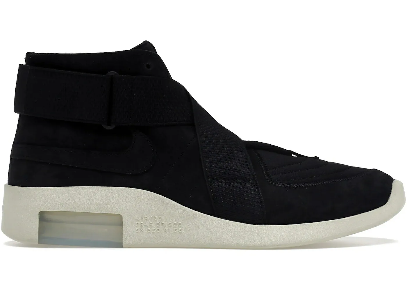 ナイキ 黒色 ブラック フィアーオブゴッド スニーカー メンズ NIKE AIR FEAR OF GOD RAID BLACK / BLACK BLACK FOSSIL