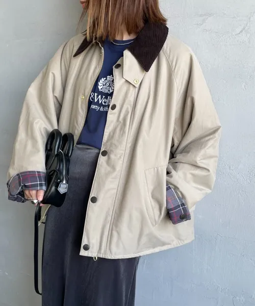 コート アウター 「Barbour/バブアー」 別注 中綿入り TRANSPORT トランスポートジャケット レディース メンズ