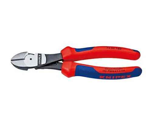 KNIPEX 強力型斜ニッパー（硬線用）（パッケージ入） 1本 7402-140