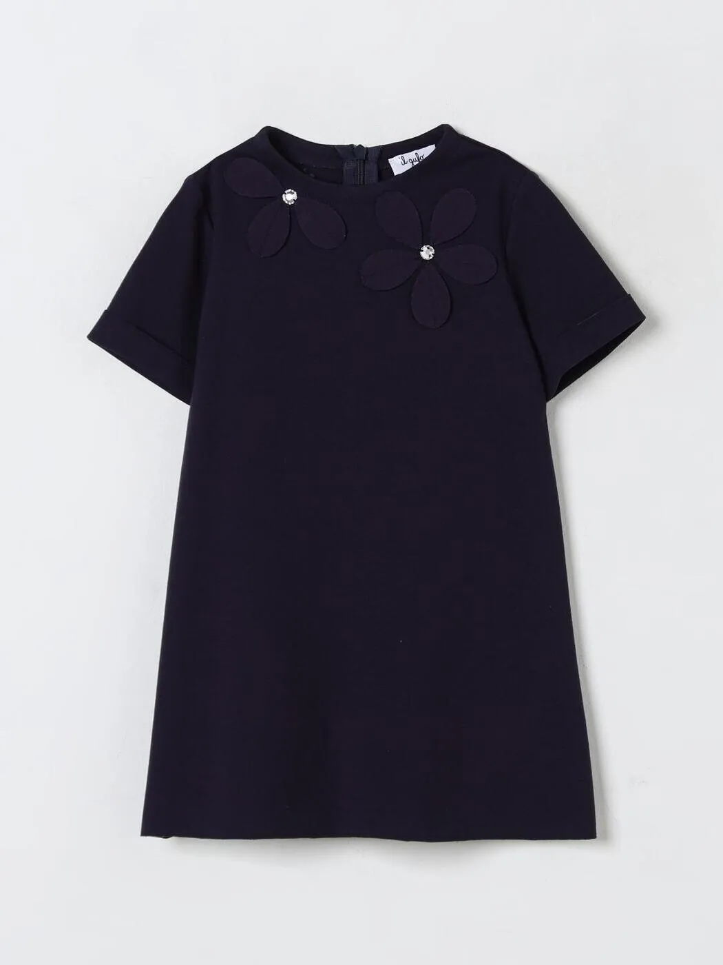イルグッフォ IL GUFO ロングドレス ドレス ガールズ ブルー Long dresses P25VM784M0041 関税 送料無料 2025AW gi