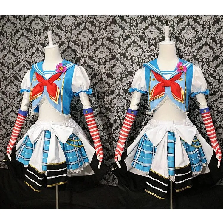 矢澤にこ ラブライブ 海軍 覚醒編 セーラー服 舞台装 コスプレ 衣装 LoveLive コスチューム  着物