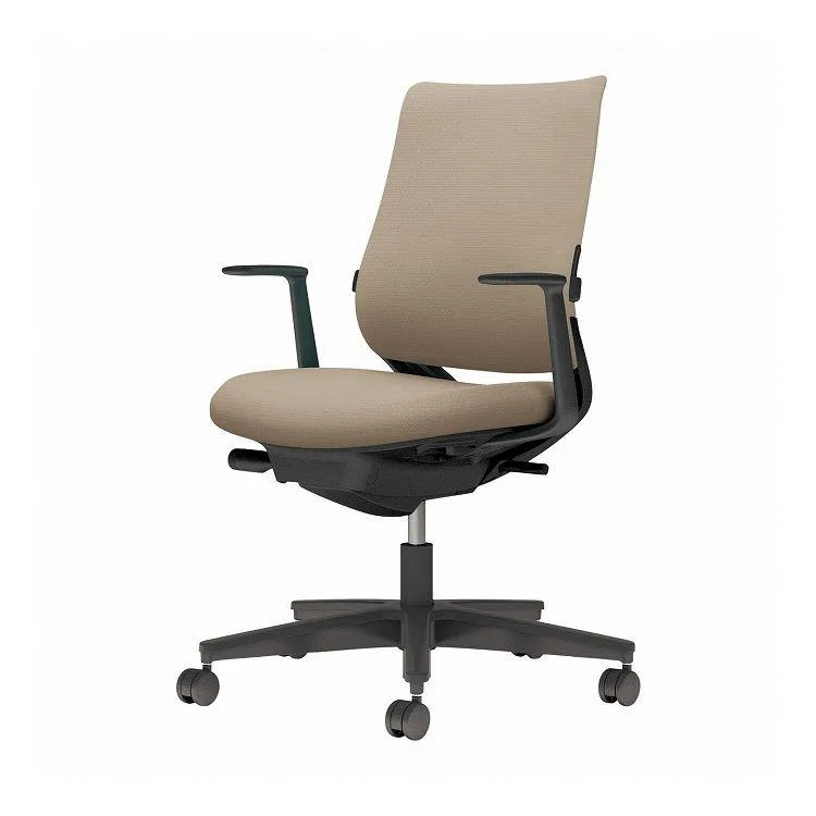 メーカー直送 コクヨ オフィスチェア 椅子 イス チェア ミトラ2 L型肘 ランバー付 ブラック ソフトベージュ 代引不可