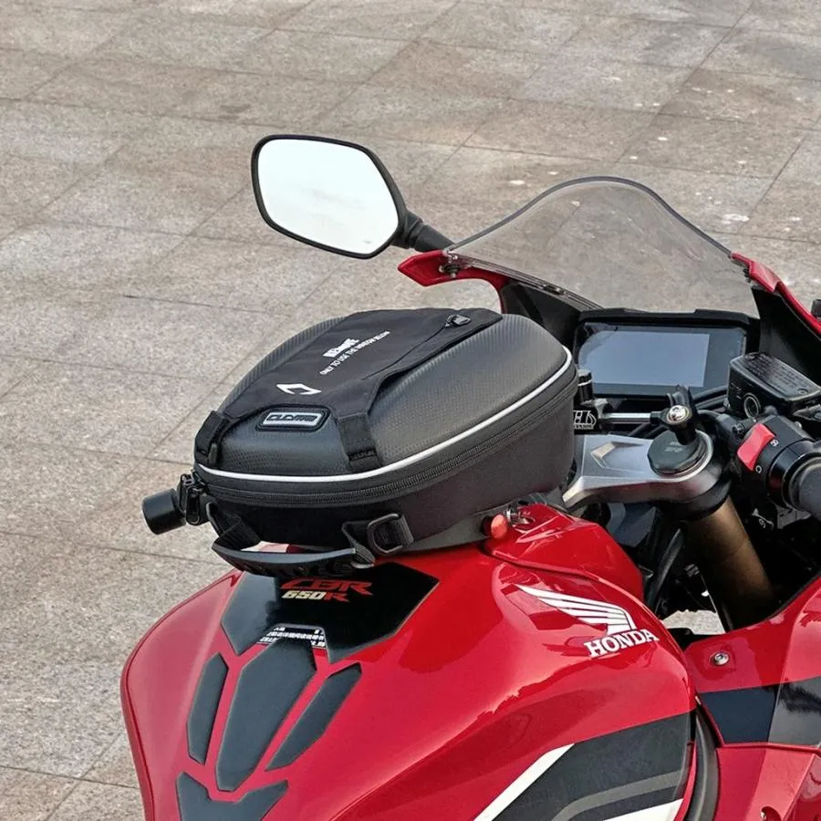 【並行輸入品】ホンダ CBR650R CB650R CB650F CB500F CB500X CBF300N CB250R CB150R NT1100 CB1300 CB400 クイックロック燃料タンクバッグキャリアキャリー