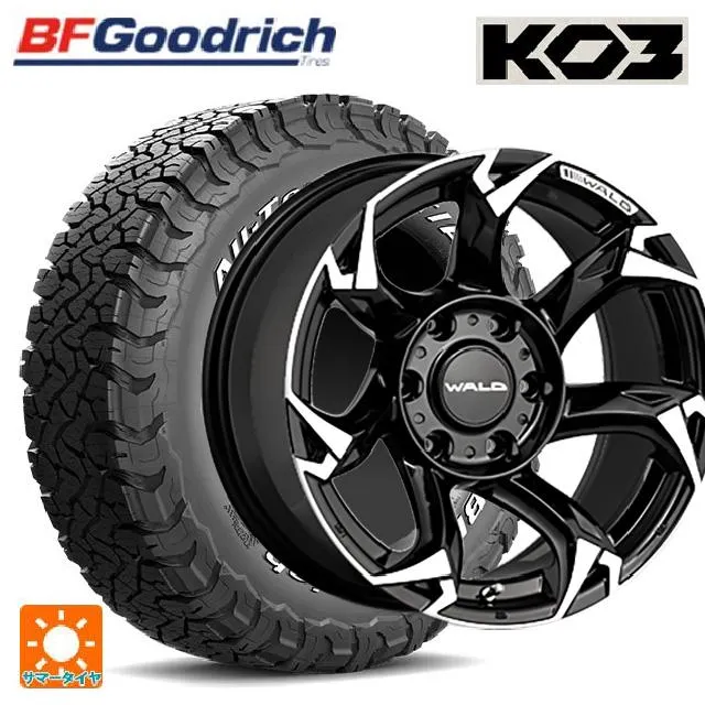 トヨタ ハイラックス(120系)用 285/70R17 121/118S BFグッドリッチ オールテレーン TA KO3 ホワイトレター 正規品 ボル