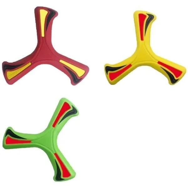 柔らかい ブーメラン/遊具 〔アソート 48セット〕 直径約19cm×厚さ約0.7cm 重さ30g 『ソフトブーム』 〔学校 施設〕
