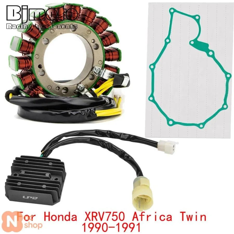 【並行輸入品】 XRV750 XRV 750 1991年式エンジン スターターコイル+電圧レギュレーター整流器 ホンダ XRV750 アフリカツイン 1990年式 ガスケット