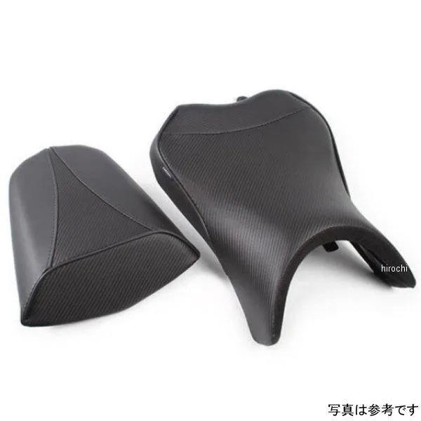 WSP-615N-19 サージェント Sargent シート CarbonFX 11年-16年 NINJA1000 パイピング:黒 HD店