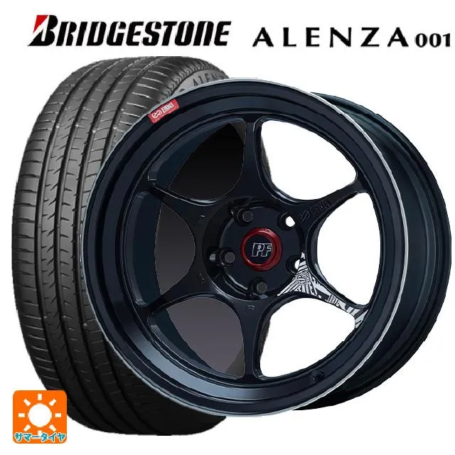 送料無料 サマータイヤホイール 4本セット 235/50R18 97V ブリヂストン アレンザ001 正規品 エンケイ パフォーマンスライン PF06