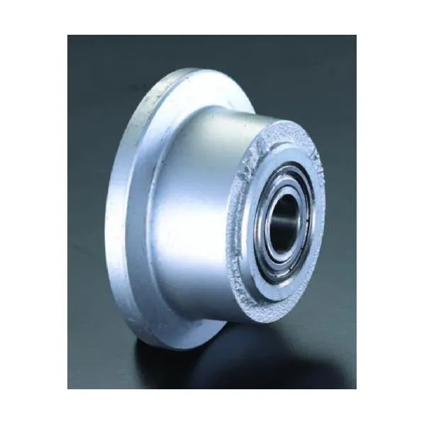 エスコ 250mm[スティール製]レール用車輪 EA986SD-250