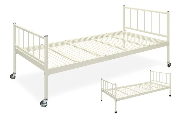 業務用ベッド 病院 医院 HPベッドM キャスター付き TB-1031-01 高田ベッド製作所 整体ベッド 施術台 施術ベッド エステベッド