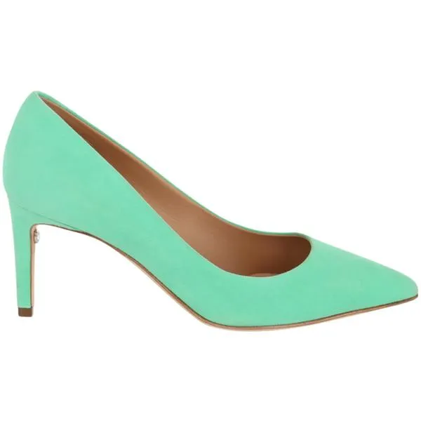 Ferragamo フェラガモ レディース スニーカー Ferragamo Ilary Pointed-Toe Pumps Green (Women's) 【サイズ US_9.5(26.5cm)】
