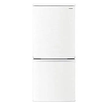 【中古-非常に良い】シャープ SHARP 冷蔵庫(幅48.0cm) 137L つけかえどっちもドア 2ドア ホワイト系 SJ-D14E-W