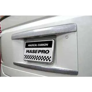 HASEPRO(ハセプロ)  マジカルカーボン リアゲートハンドル シルバー E51/NE51 エルグランド(2002/5〜)