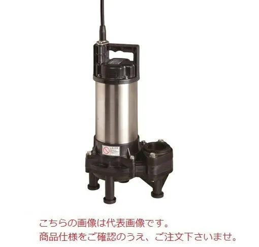 【直送品】 エバラポンプ (荏原製作所) DWV型 樹脂製汚水・汚物用水中ポンプ(ダーウィン) 40DWV6.15SB (0.15kW 100V 60Hz)