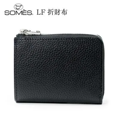 ふるさと納税 砂川市 SOMES GL-02 LF札入れ ブラック 財布 [ソメスサドル 12260875]