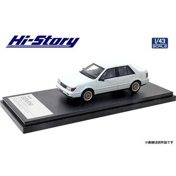 Hi-Story 1/43 ISUZU GEMINI ZZ（1988）カスタマイズ ピュア・ホワイト (HS311WH)
