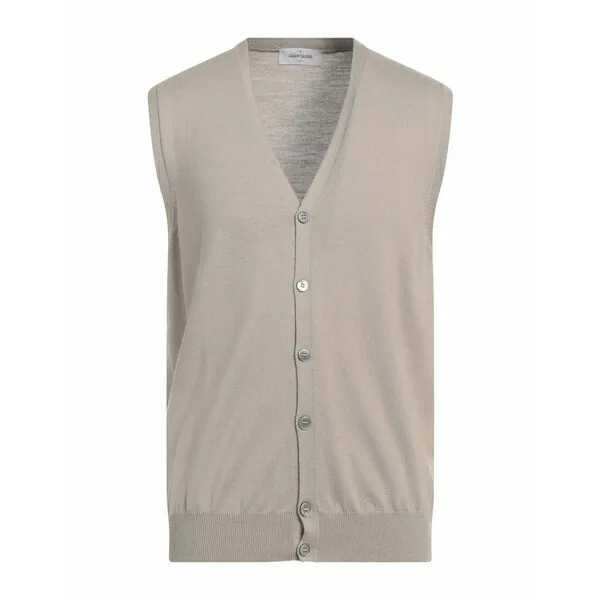 【送料無料】 グランサッソ メンズ ニット\u0026セーター アウター Cardigans Beige