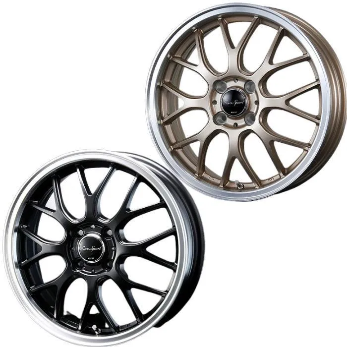 15インチ 4穴 100 5J BLEST ユーロスポーツ タイプ805 ブラックorブロンズ ホイール単品 4本セット