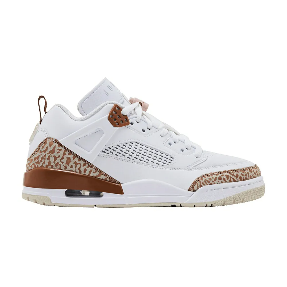 ナイキ 白色 ホワイト ピンク オックスフォード 茶色 ブラウン エアジョーダン ARCHAEO BROWN スニーカー メンズ AIR JORDAN AIR JORDAN SPIZIKE LOW / WHITE PINK OXFORD ARCHAEO BROWN