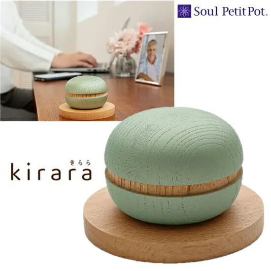 ・kirara きらら ミニ骨壺フレッシュライム専用ステージ付きミニ骨壷ソウルプチポット Soul Petit Pot