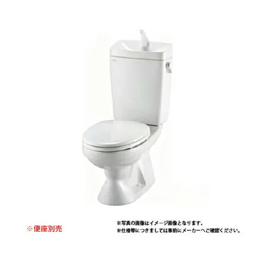 ●INAX/LIXIL 一般洋風便器【C-180S+DT-4890W】New LC便器 ECO6 床排水(Sトラップ) 寒冷地・流動方式 手洗付 便座別売
