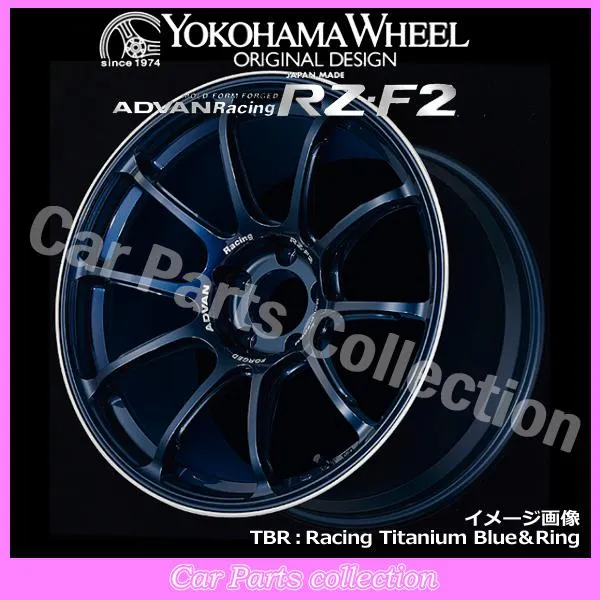 18インチ 8.5J 5H P.C.D:120 INSET:35 ヨコハマ YOKOHAMA アドバンレーシングRZ-F2 TBR(1本)
