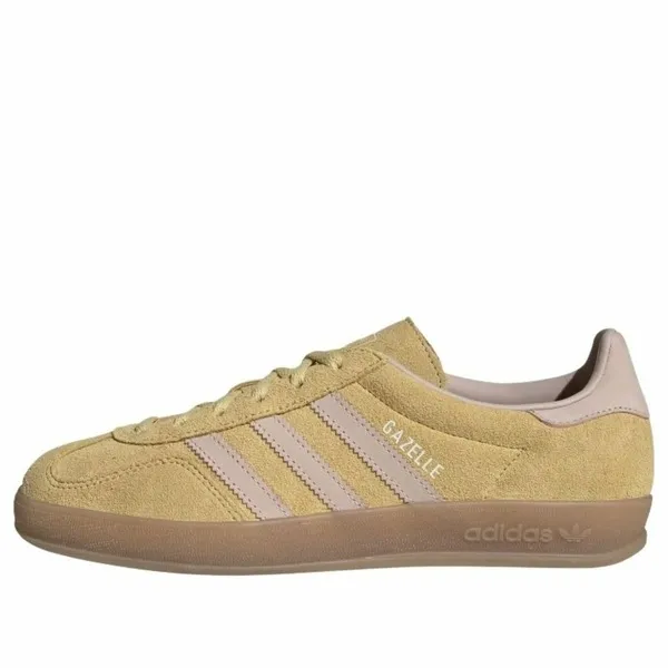 adidas アディダス レディース スニーカー  【(WMNS) adidas Gazelle Indoor Yellow Beige IH9220】  サイズ US_8(25.0cm)