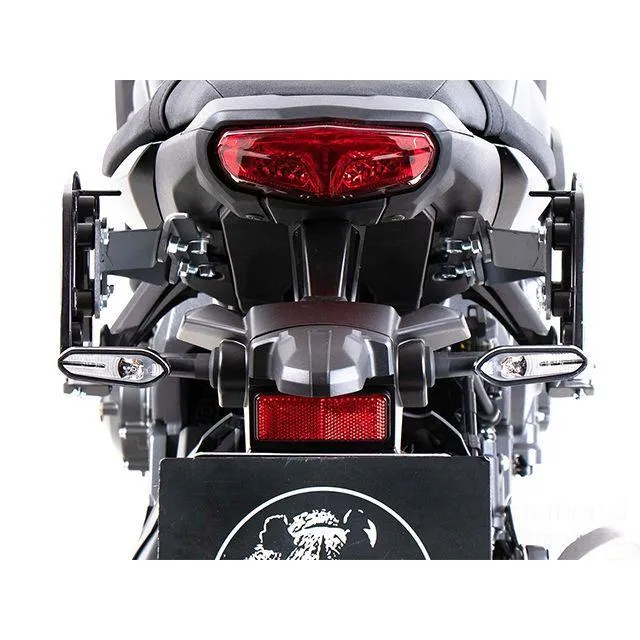HEPCO＆BECKER MT-10 キャリア・サポート サイドソフトケースホルダー 「C-Bow」（ダークグレー） ヘプコ＆ベッカー