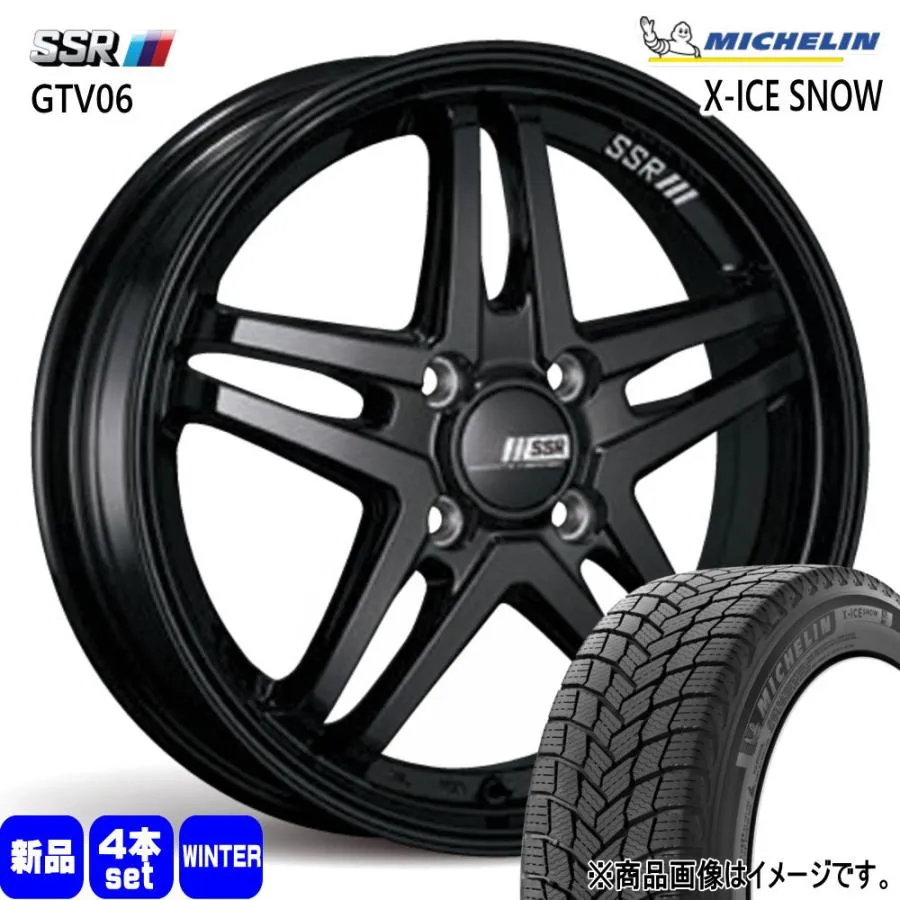 スズキ スイフト/トヨタ カローラフィールダー ミシュラン 185/55R16 87H XL X-ICE SNOW 冬用 スタッドレスタイヤ GTV06
