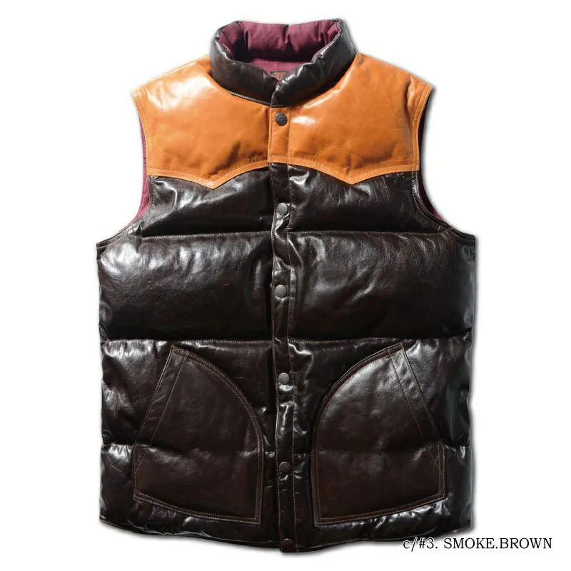 D-24 BR HORSE DOWN VEST D24 DELUXEWARE デラックスウエアベスト アウター