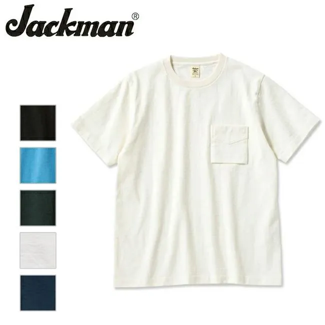 Jackman ジャックマン Dotsume Pocket T-Shirt ドツメポケットTシャツ JM5445 【 半袖 トップス 綿100％ コットン アウトドア 】